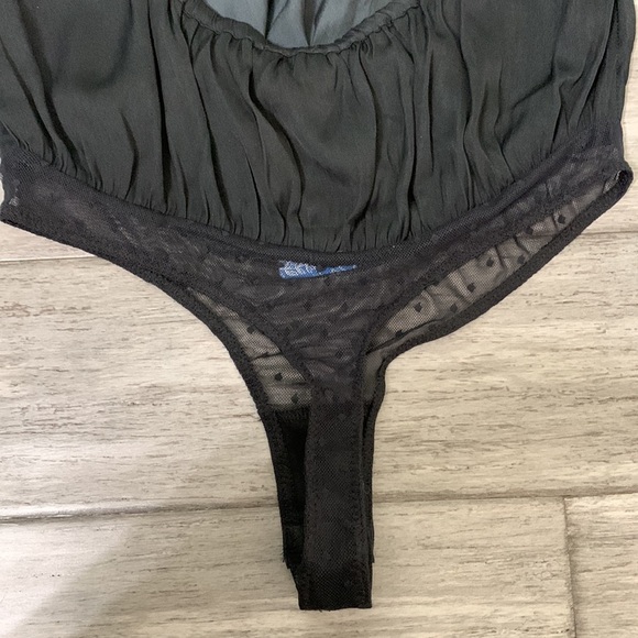 Free People Intimately Bodysuit Lace Open Back Sz Small - Picture 14 of 17